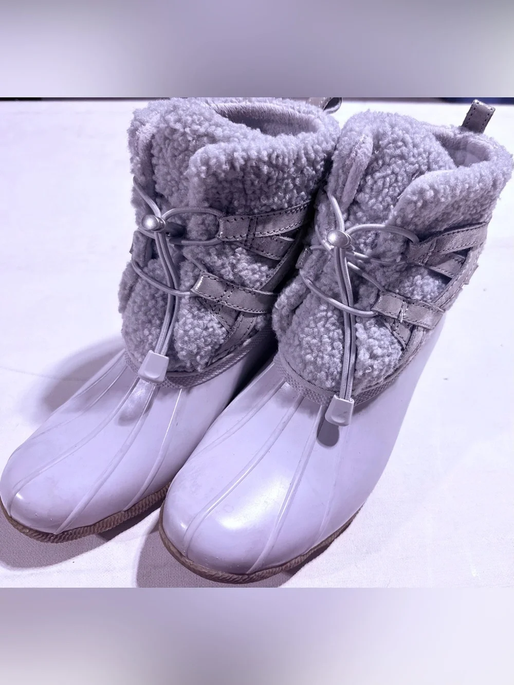 Sperry Women’s Shoes - White and Gray Interior Label